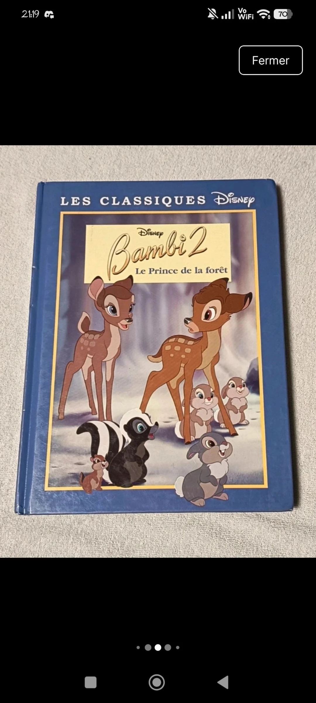 Livre Disney Bambi 2 : Le Prince de la forêt🦌🌳